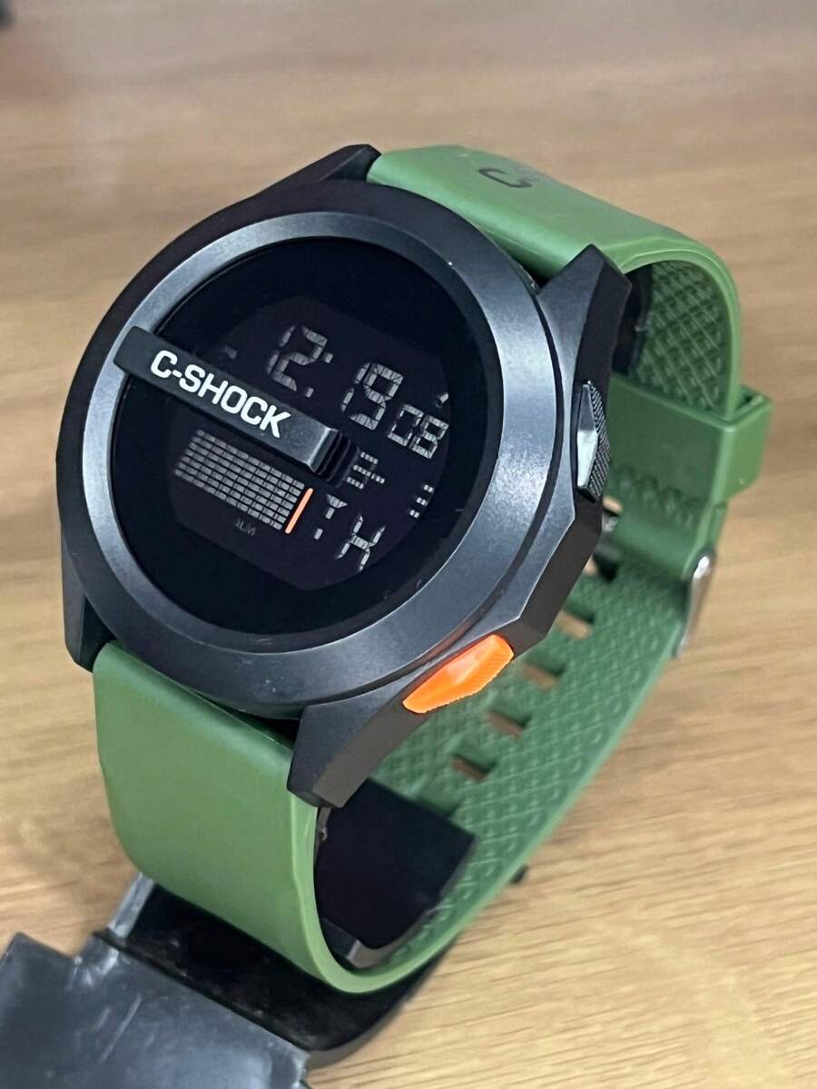 Men's Digital Watch C Shock Waterproof - Green - View 1