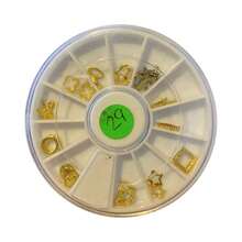 Vitalis Wheel With Decorative Gems For Nails - Pink - View 10