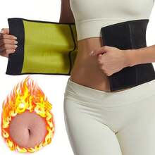 Unisex Neoprene Sweat Waist Trainer Belt, Slip-On Design Provides Back Support And Enhanced Moisture-Wicking Function - Black - View 6