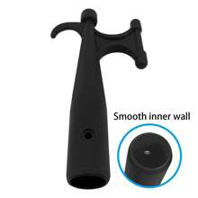 1Pc Nylon Boat Hook Floating, Hook For Extension Pole, Unbreakable, Durable, Rust-Resistant Boat Hook Replacement Attachment Replacement Boat Hook And For Mooring Yacht Boat Kayak, Black Universal Fit Nylon Boat Hook