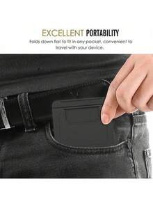 1 pieza Soporte de teléfono móvil Soporte de tableta de escritorio Plegable Portátil Soporte de escritorio encorvado