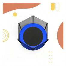 Trampolin Brincolin Infantil Red De Seguridad 1.40mts Niños - Negro-Negro - Ver 6