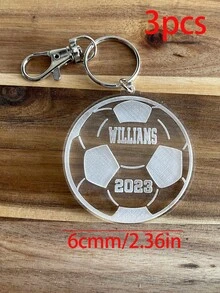 Portachiavi personalizzato con maglia da basket/hockey/calcio/football, regalo per squadra di basket/hockey/calcio/football, portachiavi personalizzato per basket/hockey/calcio/football, etichetta per borsa da basket/hockey/calcio/football, regalo per la notte dei senior, regalo di fine stagione, regalo per appassionati di sport, regalo per lei/lui, regalo di compleanno, regalo per fidanzata/fidanzato, delicata romantica, grazia invernale - Portachiavi in maglia trasparente - Visualizzare 13
