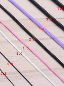 10m/Lot Korean Waxed Cotton Cord Waxed Thread Cord String Strap Necklace Rope Bead For DIY Bracelet For Jewelry Making Findings - Multicolor - View 2