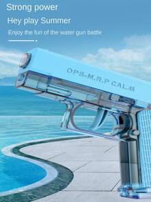1 khẩu súng nước đồ chơi 1911, súng nước tự động giật lùi, đồ chơi bắn súng mùa hè ở hồ bơi, bãi biển, đồ chơi ngoài trời, súng nước cho trẻ em và người lớn, quà tặng mùa hè. - Nhiều màu - Xem 4