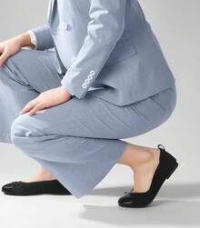 Ankis Ballet Flats Shoes For Women, Round Toe Casual Comfortable Flats For Women Dressy And Daily Work - màu đen - Xem 2