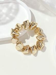 1pc Fashionable Vintage Bohemian, Exaggerated Thick Acrylic Beaded Bracelet, (Can Be Freely Matched Into Multiple Stacked Bracelets), Suitable For Women, Couples, Parties, Daily Wear, Luxury & High-End