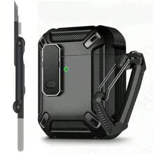 黑色防摔保护套，兼容苹果蓝牙耳机，防刮耐磨，防摔保护，附赠清洁刷 - 附清潔筆 - 查看 14