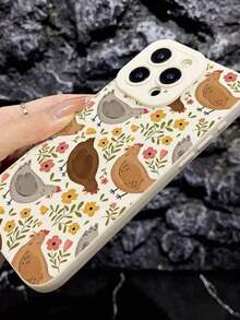 Phone Case  Apple WhitePhone Case  With Full Animal Print, Compatible WithPhone Case  6/15/14/13/12/11 Pro/Pro Max 1pcsSuitable For IPhone 17 Air - trắng - Xem 6
