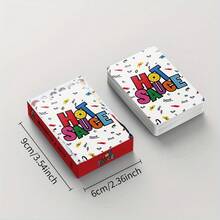 55/124 بطاقة صور مجموعة ألبوم "صلصة حارة" الجديد لعام 2025 للموجة الكورية. بطاقات مجمعة للموجة الكورية في علبة، بطاقات تهنئة. مناسبة لتزيين الألبوم والمفكرة. مجموعة بطاقات صور وملصقات "صلصة حارة" لفرقة B M, B ABYMONSTER - هدية جودة عالية للمعجبين، هدية عيد ميلاد وأعياد - بطاقة صور ل- Ruca, Falita, Asa, Ahyeon, Rami, Rola, Chiquita, Ruca، ملصق Falita، بطاقة K-Pop ل- Asa، مجموعة هدايا نجوم K-Pop، بطاقات صور K-Pop عالية الجودة، هدايا عيد ميلاد وأعياد K-Pop - متعدد الألوان - مشاهدة 7