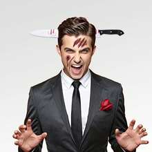 Halloween Headpiece - Plastic Knife, Axe, Scimitar And Scissors Horror Accessories, Suitable For Zombie Theme Costume Party And Back To School Season - Multicolor - View 11