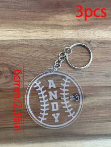 Portachiavi personalizzato con maglia da basket/hockey/calcio/football, regalo per squadra di basket/hockey/calcio/football, portachiavi personalizzato per basket/hockey/calcio/football, etichetta per borsa da basket/hockey/calcio/football, regalo per la notte dei senior, regalo di fine stagione, regalo per appassionati di sport, regalo per lei/lui, regalo di compleanno, regalo per fidanzata/fidanzato, delicata romantica, grazia invernale - Portachiavi in maglia trasparente - Visualizzare 10