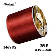 Chelesh 500m Nylon Monofilament Fishing Line, Available In Olive Green, Burgundy, Transparent, And Rose Red Colors, Parallel Winding Craft, High Strength, Good Water Cutting Performance, Multiple Strengths Available, Fishing Gift, Suitable For Beading And DIY Handcraft - Multicolor - View 18