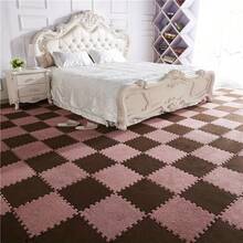 30 szt. grubych, pluszowych, tkanych dywaników do sypialni, maszynowo tkane dywaniki z krótkim włosiem z octanu winylu, włókna poliestrowego i podkładu EVA, zmywalne dywaniki z motywem kwiatowym, odpowiednie do salonu, garderoby i okien wykuszowych – łatwe w utrzymaniu, idealne na Boże Narodzenie, Halloween, Wielkanoc, Święto Dziękczynienia, wystrój domu