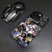 Funda de Teléfono Anime Classic Kuzuryu Jotaro Compatible con iPhone 16, 15, 14, 13, 12, 11 Pro Max, X, XR, XS Max, 8, 12 Plus - Cubierta Trasera Mate a Prueba de Golpes - Mezcla de colores - Ver 7