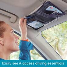 High Road Organizador de Coche para Visera - Gris - Ver 7