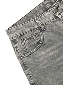 Teens/Youth Boys' Plain Simple Casual Wide Leg Jeans