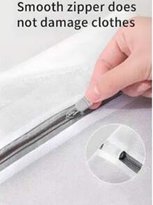 Kit com 5 Sacos De Lavar Roupas Protetor De Roupa Íntima Lingerie Tamanho Super Grande