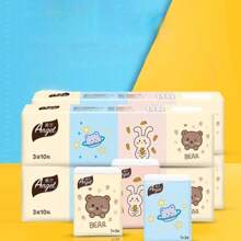 20pcs/10pcs/3pcs 3-Ply Thick Pocket Tissue Paper, Travel Pack, 7 Sheets Per Pack, Back To School, Christmas, Valentine's Day