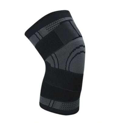 Joelheira Esportiva Elástica de Compressão Masculina e Feminina Basquete Voleibol Esporte