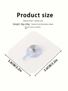 2/4/5/10/20/30pcs Self-Adhesive Wall Hooks, No Nail Wall Hanger, Thumb Nail Hooks, No Nail Picture Hangers, For Home Use, Indoor Decor