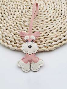 1 件奔腾的骏马和狗钥匙扣 - PU 皮革马术吊饰，14 种颜色（绿色、黑色、粉色、蓝色、黄色、白色、棕色、红色、橙色、棕色、深蓝色、深棕色、黑色、紫色、酒红色） - 可调节钥匙、包包、手机链带 - 情人节男女礼物 - 可与背包搭配