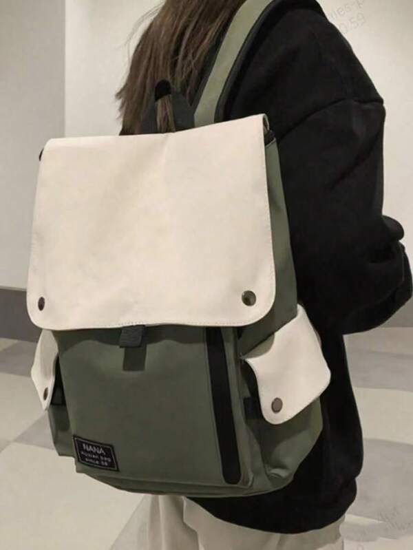 Large Capacity Backpack, Comes With Accessory, Travel & Outdoor Dual-Back Bag, School Backpack