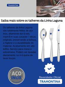 Tramontina Laguna Stainless Steel Flatware Set With A Glossy Finish - Tramontina - 6件套餐叉 - 查看 4