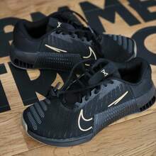 Nike Metcon 9 舒适缓震耐穿透气支撑休闲多功能低帮跑步鞋，男款，黑色 DZ2617-007 - 芝麻棕/橡皮淺褐色/煤黑 - 查看 5