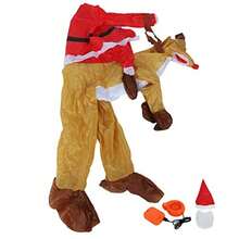 Cartoon Suit Inflatable Costume Super Cute Santa Claus Design For Cosplay Adults Christmas Party Halloween Festival Christmas Deer Riding X121