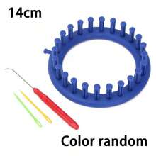 1set/2/4sets Handmade Knitting Kit, Knitting Machine DIY Knitting Craft Tools For Blanket, Scarf, Hat, Shawl, Knitting Needles & Crochet Hook, DIY Scarf, Sweater, Blanket Knitting Machine Board Set, Beginner DIY Knitting Kit (Random Color, Random Accessory Quantity) - Multicolor - View 20