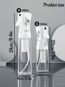 Sticle de spray personalizate - cu floarea nașterii și nume, sticlă de spray personalizată pentru păr, sticle de spray de păr personalizate, sticlă de spray de apă personalizabilă, accesorii de frizerie, articole esențiale de călătorie, instrumente de păr, cadouri de ziua de naștere, Ziua Îndrăgostiților, sufragerie, bucătărie, potrivite pentru coafor, iubit, iubită, prieten