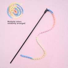 Đồ chơi tương tác nhiều màu có âm thanh cho mèo - Đũa trêu mèo giúp mèo đuổi bắt và tập thể dục trong nhà, đồ dùng cho thú cưng tiêu tốn năng lượng - Nhiều màu - Xem 9