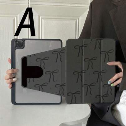 360° 旋转折叠式外壳可轻松保护您的 iPad：智能外壳兼容 iPad Air 6、Air 5、4，并兼容 iPad 10（10.9 英寸） - 兼容 Apple iPad Pro 2024、Air M3/A16 2025 - 非常适合忙碌的会议、旅行冒险和舒适的家庭放松