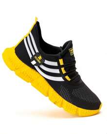 Men Sneakers - Màu vàng - Xem 5