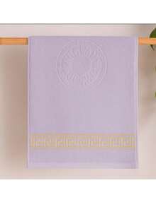Made In Turkey - Hand Towel 50x70 Cm – Soft & Durable – 70% Polyester 30% Cotton – Quick Dry, Lightweight, Everyday Use - Purple - View 1
