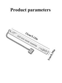 1pc Inspirational Bookmark, Gift For Book Lovers, Friends, Teachers, Students, Graduation, Back To School - Excellent Choice To Express Your Congratulations And Encourage Them To Look Forward To The Future - Multicolor - View 4