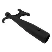 1Pc Nylon Boat Hook Floating, Hook For Extension Pole, Unbreakable, Durable, Rust-Resistant Boat Hook Replacement Attachment Replacement Boat Hook And For Mooring Yacht Boat Kayak, Black Universal Fit Nylon Boat Hook