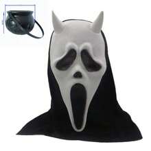 Latex Mask Ghost Mask COD MWII Ghost Mask Halloween Costume Decoration Props Cosplay Props - Multicolor - View 1