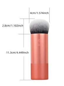 Real Techniques Real Techniques Bubble Blending Makeup Brush, Multipurpose Blending Brush For Liquid, Cream, & Powder Products, Unique Round Brush Head, Stocking Stuffer, Synthetic Bristles, Cruelty Free