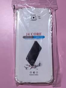 1pc Transparent Four-Corner Anti-Drop Case, Compatible With Samsung Series, Samsung Phone Transparent Four-Corner Anti-Drop Case, Phone Case, Protective Cover, Phone Shell, Phone Sleeve, Anti-Drop Phone Case, Transparent Phone Case, Minimalist Phone Case, Solid Color Phone Case, Transparent Phone Case, TPU Phone Case Anti-Drop (Military-Grade Anti-Drop)