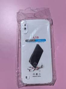 1pc Transparent Four-Corner Anti-Drop Case, Compatible With Samsung Series, Samsung Phone Transparent Four-Corner Anti-Drop Case, Phone Case, Protective Cover, Phone Shell, Phone Sleeve, Anti-Drop Phone Case, Transparent Phone Case, Minimalist Phone Case, Solid Color Phone Case, Transparent Phone Case, TPU Phone Case Anti-Drop (Military-Grade Anti-Drop)