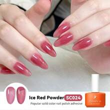 Tonitu g. Tonitu G 7ml Gelee Gel Nagellack - Nude Pink Rose Lila Rot Grau Burgund Braun, verschiedene Farben Abweichbar, UV/LED Aushärtung, transluzentes Nude Pink Rot Minzgrün Milchrot Halbpermanenter Gel Nagellack für Maniküre Zuhause Salon & Nagelkunst, Geschenk für Frauen Nägel - Verschiedenfarbig - Übersicht 2