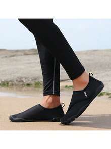 Scarpe sportive traspiranti per coppie, adatte per tapis roulant, spiaggia, escursioni, scarpe da passeggio leggere e antiscivolo - nero - Visualizzare 4