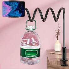 1 szt. uchwyt na tablet i telefon, pogrubiony, elastyczny uchwyt na tablet z gęsią szyją, odpowiedni do łóżka, szafki nocnej, biurka, wezgłowia łóżka, stołu, sofy, łóżka poziomego, iPada Mini Pro Air, Kindle'a, Switcha, urządzeń Galaxy Tab, prezent świąteczny, obrotowy uchwyt na tablet z żywicy 360°, nienaładowany uchwyt nocny kompatybilny z iPadem, uchwyt na telefon i tablet, towarzysz przeglądania stron internetowych dla urządzeń inteligentnych, kompatybilny z 'em i telefonem z Androidem, prezent urodzinowy, dla rodziny i przyjaciół. Do biura, akademika i domu. Stojak na telefon do łóżka.