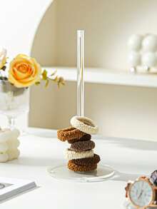 1/3/5pcs Acrylic Bracelet Watch Organizer Donut Jewelry Display Stand