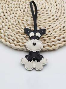 1 件奔腾的骏马和狗钥匙扣 - PU 皮革马术吊饰，14 种颜色（绿色、黑色、粉色、蓝色、黄色、白色、棕色、红色、橙色、棕色、深蓝色、深棕色、黑色、紫色、酒红色） - 可调节钥匙、包包、手机链带 - 情人节男女礼物 - 可与背包搭配