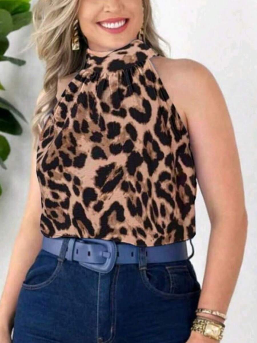 STYLISH WOMEN'S HIGH NECK TIE-UP BLOUSES - Ounce - View 1