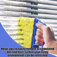 1pc Venetian Blind Duster Cleaning Tool, Air Conditioner Vent Dust Brush, Crevice Cleaner