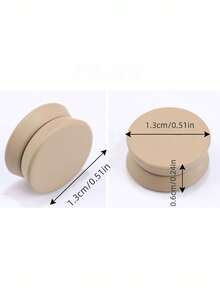 1/2/4pcs Simple Flat Magnetic Clips - Multi-Color Detachable Magnetic Buckles, Suitable For Women And Men To Fix Shirts, Scarves - Fashion Decorative Accessories, Suitable For Any Season, Holiday Gifts - Multicolor - View 4